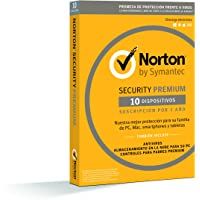 Los mejores  - Norton Security Premium 2019 - Antivirus- PC-Mac-iOS-Android- 10 dispositivos- 1 año